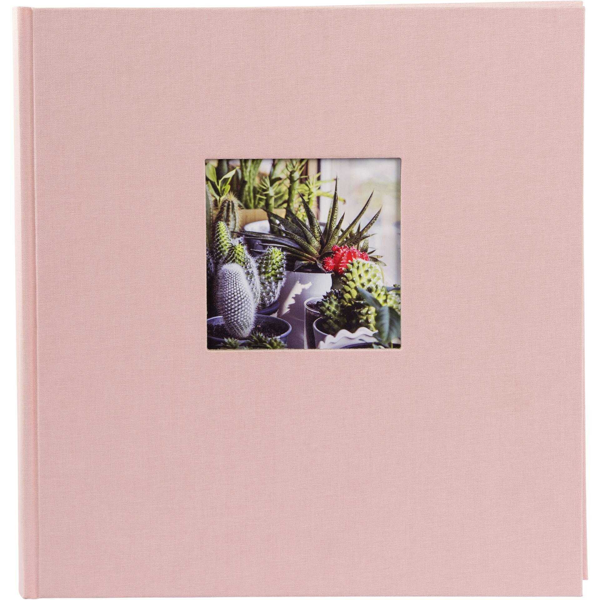 Goldbuch Bella Vista rose 30x31 100 weiße Seiten     31722