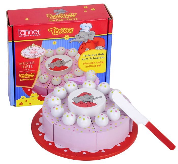 Chr. Tanner Benjamin Blümchen Torte zum Schneiden 0998.9