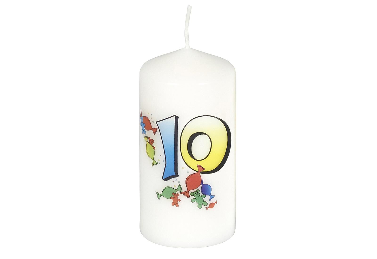 Geburtstagskerze 10
