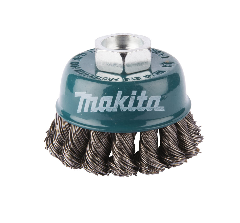 Makita Topfbürste 60 mm • 0,5 mm • Zopfzahl 16 • M14