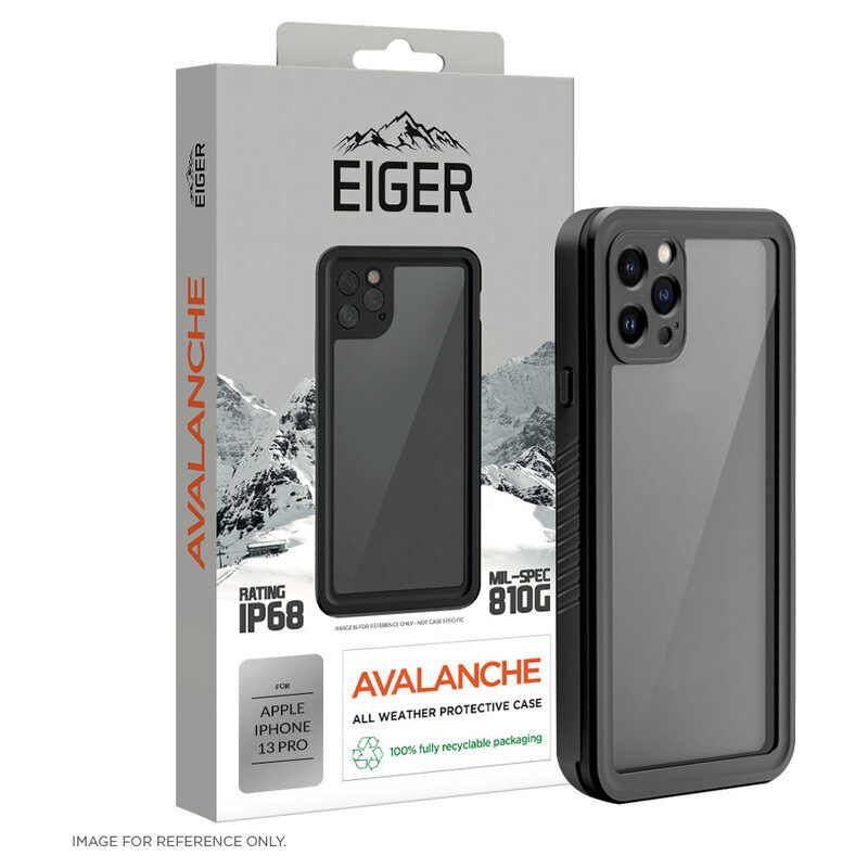 Eiger Avalanche Case iPhone 13 Pro (schwarz)