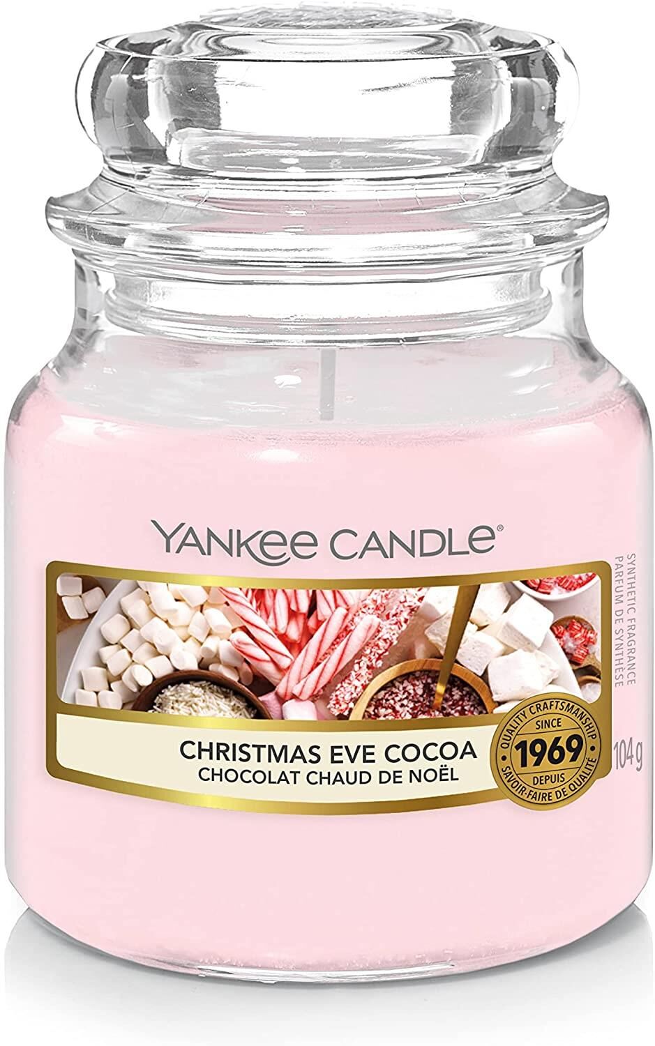 Yankee Candle  CHRISTMAS EVE COCOA SMALL JAR 104G