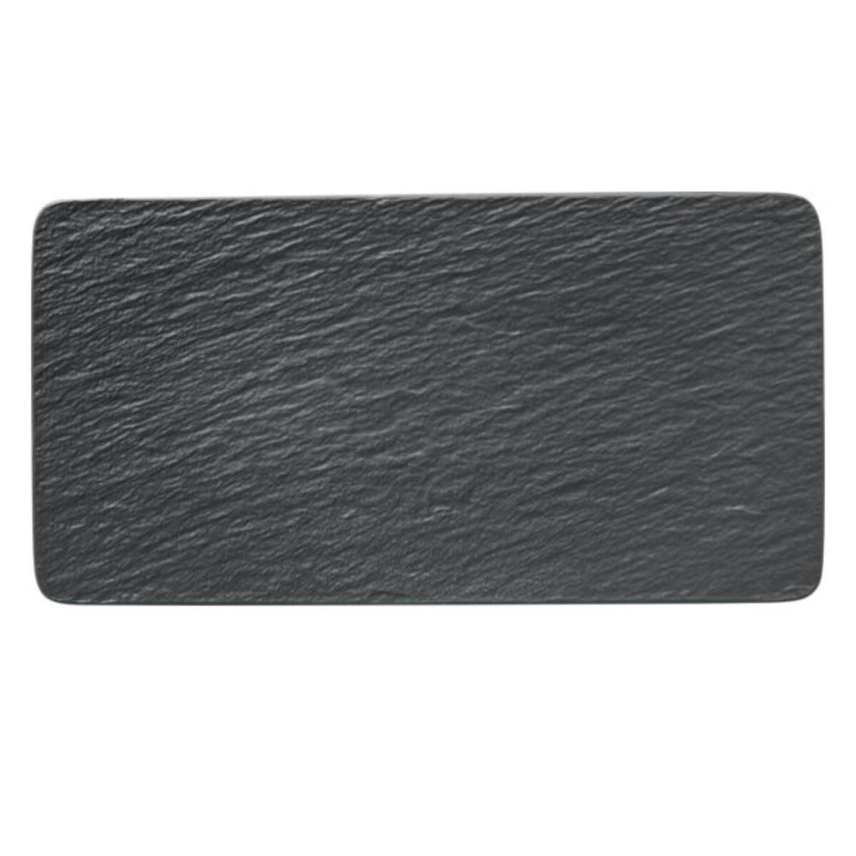 VILLEROY & BOCH The Rock Teller flach, black shale, Länge: 350 mm
