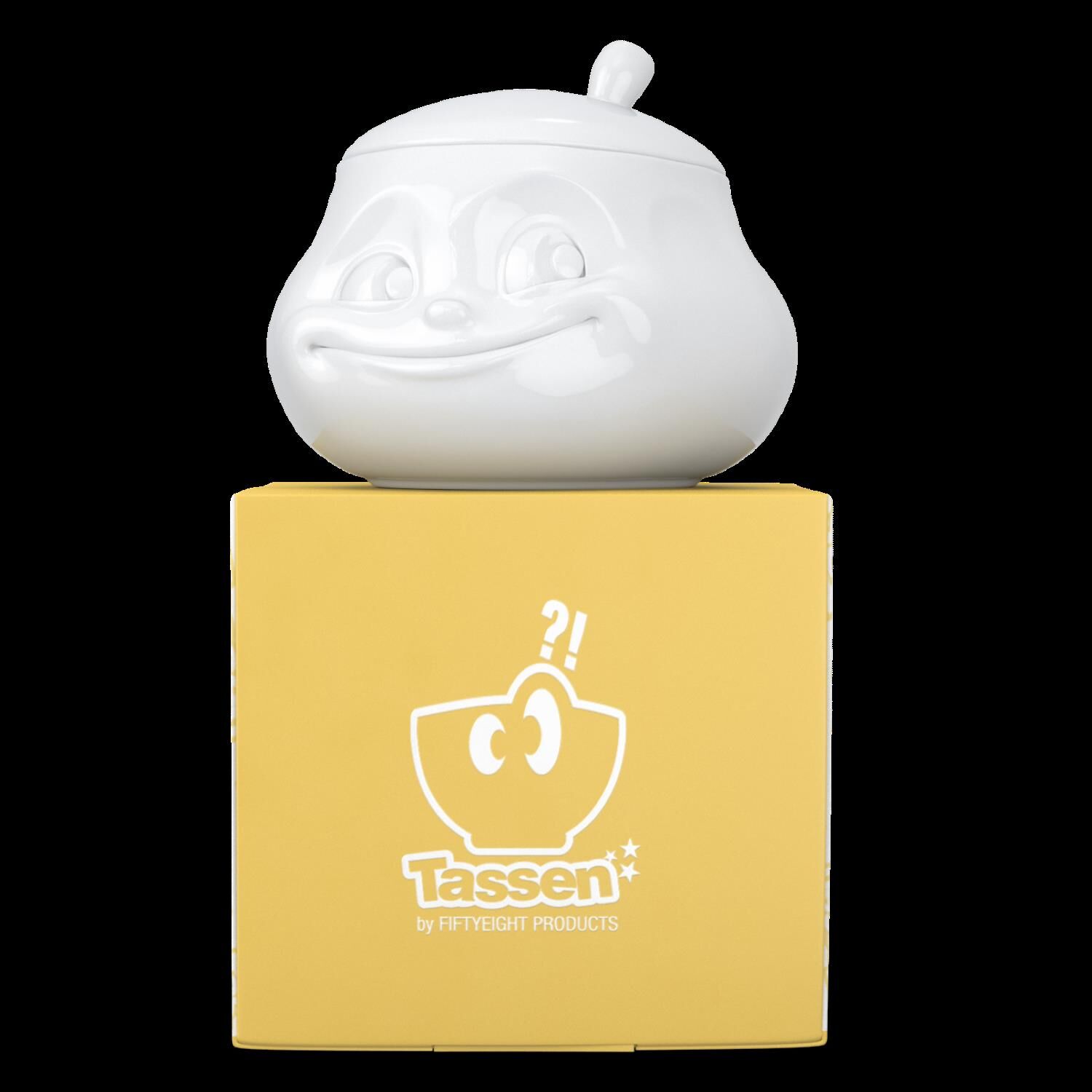 Fiftyeight Products Zuckerdose - süß weiß