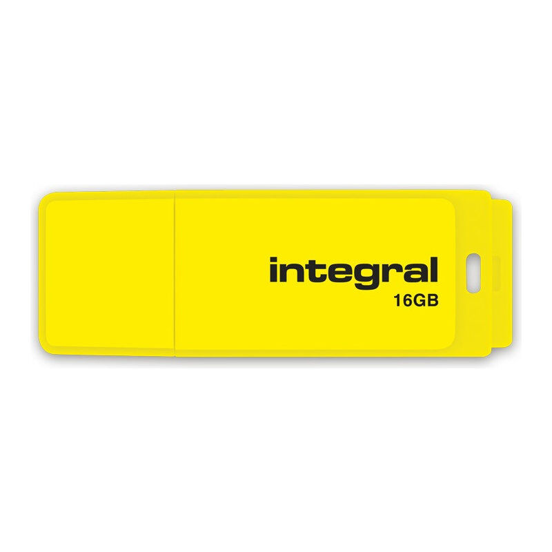 Integral USB Stick Neon 16GB gb (gelb)