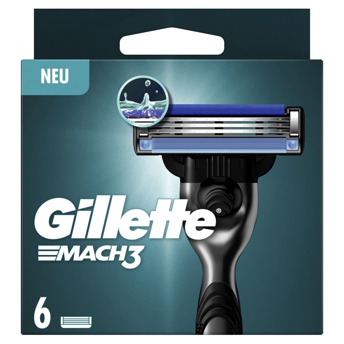 Gillette Mach3 Systemklingen 6er - SmartBox