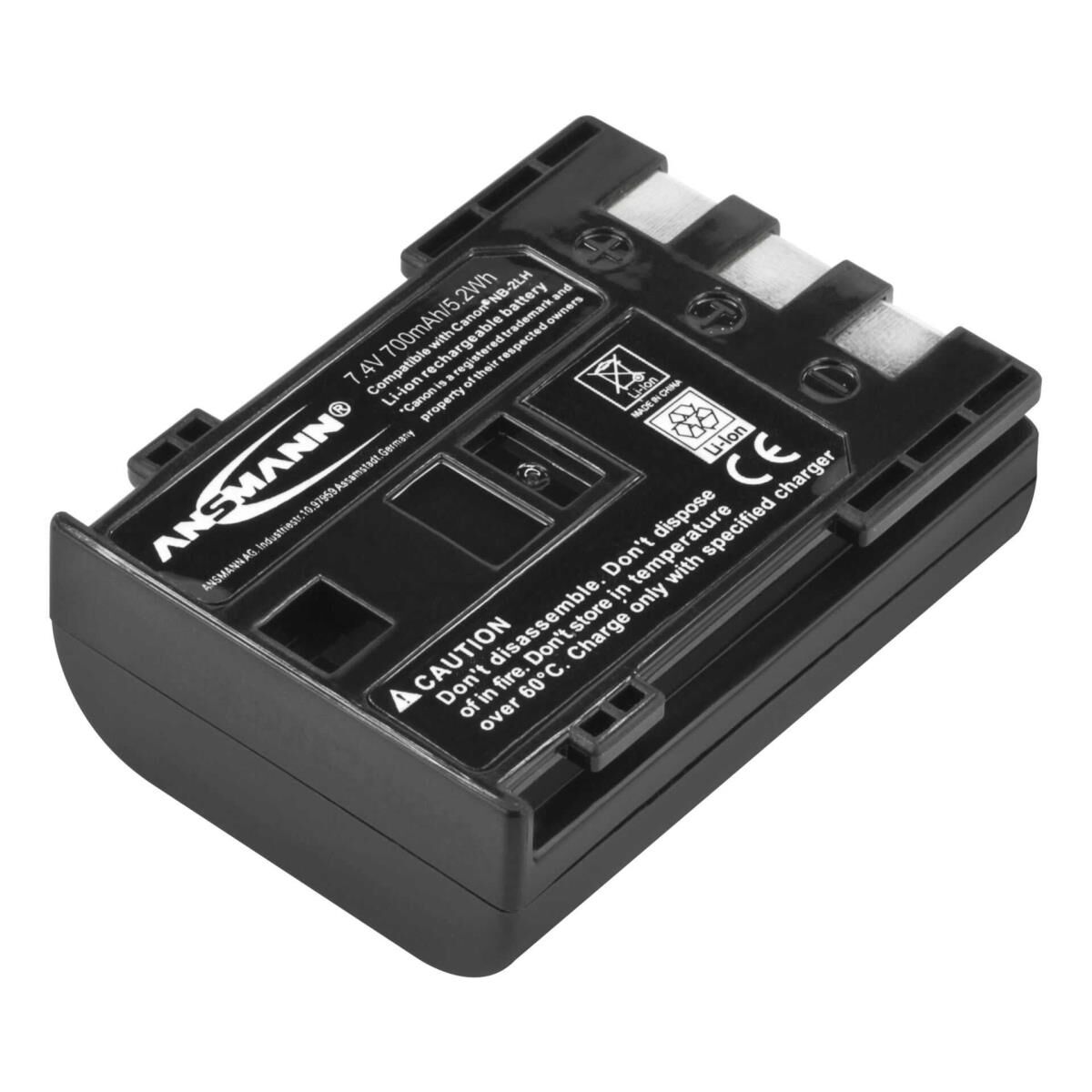 Ansmann A-Can NB 2 LH - Camcorder-Batterie - Li-Ion - 720 mAh - für Canon MV4i, MV4i MC, MVX20i, MVX25i