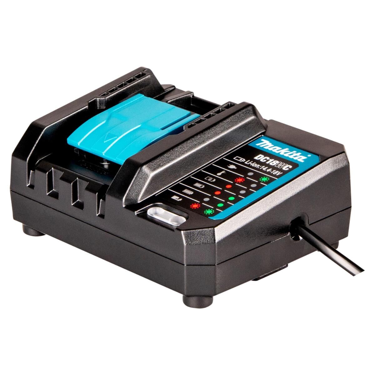 Makita Kompaktladegerät DC18WC, Li-Ion, 14,4 V - 18 V LXT Li-Ion • 14,4 V - 18 V • DC18WC