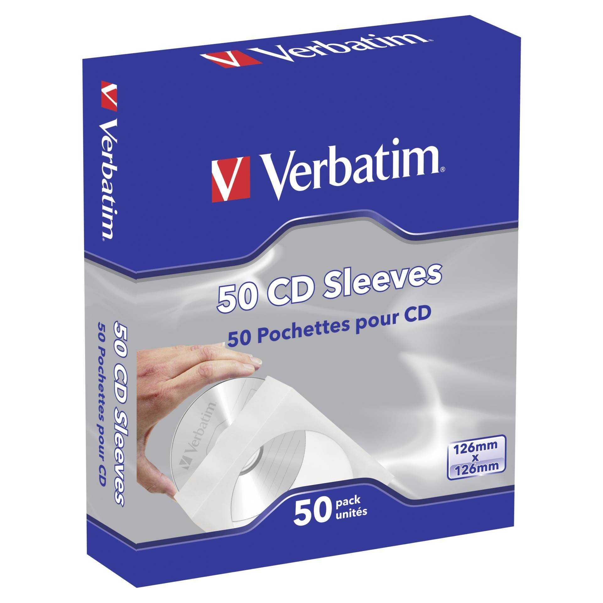 Verbatim - CD-Hülle - Kapazität: 50 CD