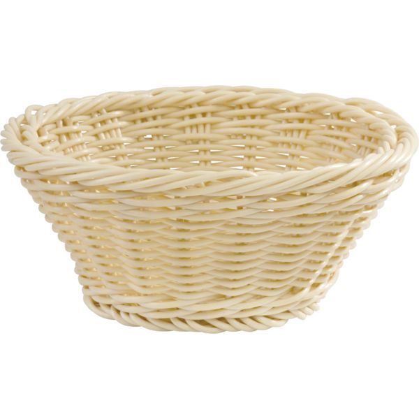 APS Economic Tisch-/Buffetkorb rund, beige, Höhe: 95 mm, ø: 190 mm