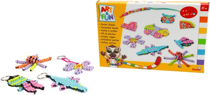 Simba Dickie Art & Fun Set Perlen fädeln 106374666