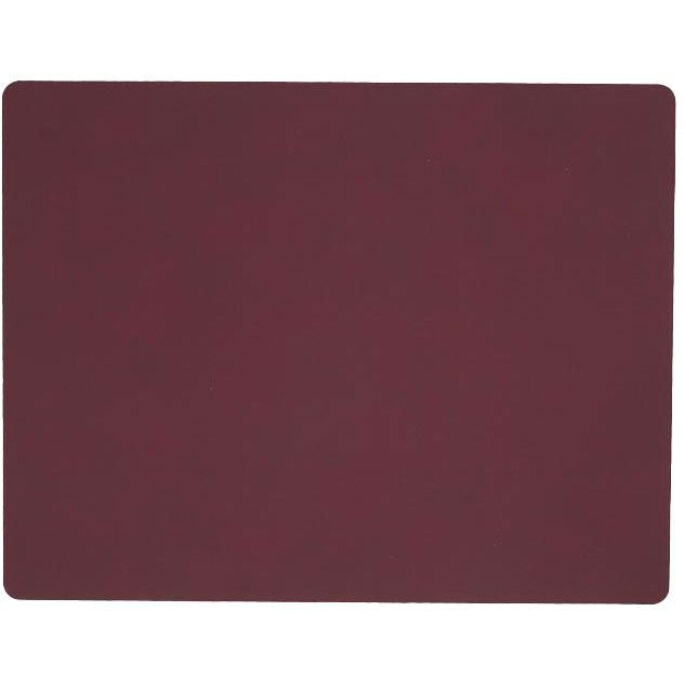LIND DNA Table Mat Square L Nupo Plum