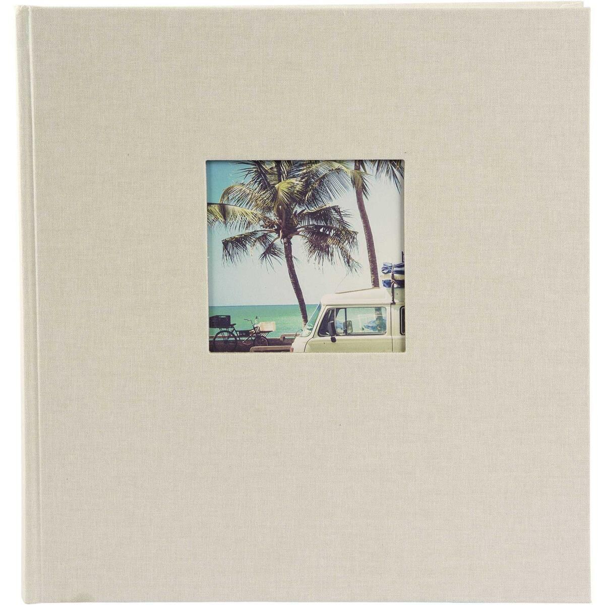 Goldbuch Bella Vista sandgrau 30x31 100 weiße Seiten     31723