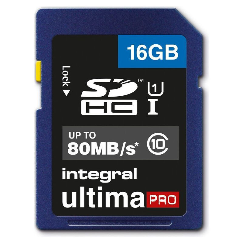 Integral SDHC Karte 16GB cl10