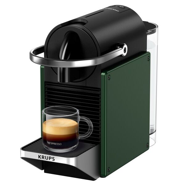 KRUPS Nespresso Kapselautomat PIXIE 1260W 19bar 0.7L gn