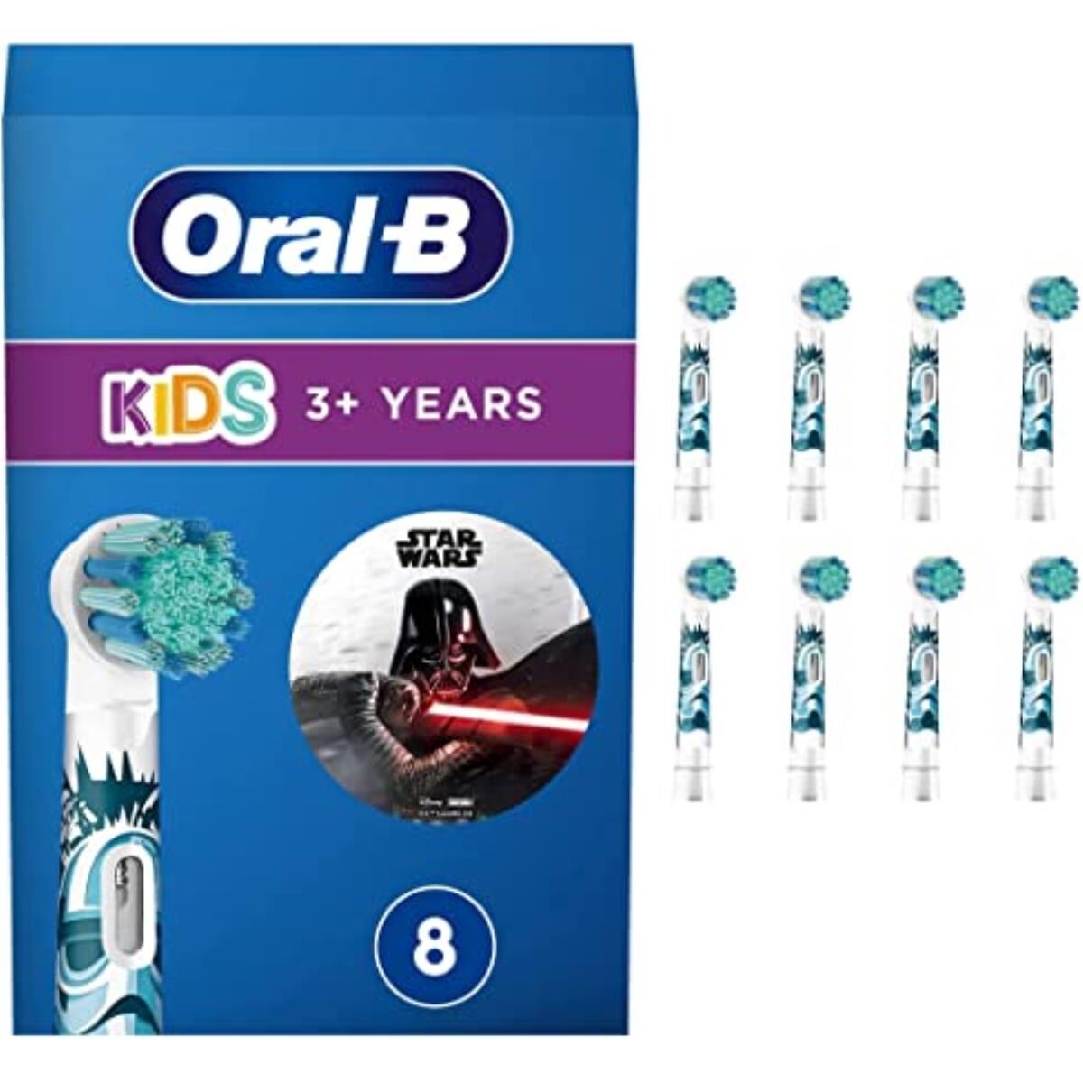 Oral-B Aufsteckbürsten Kids Star Wars 8er FFS