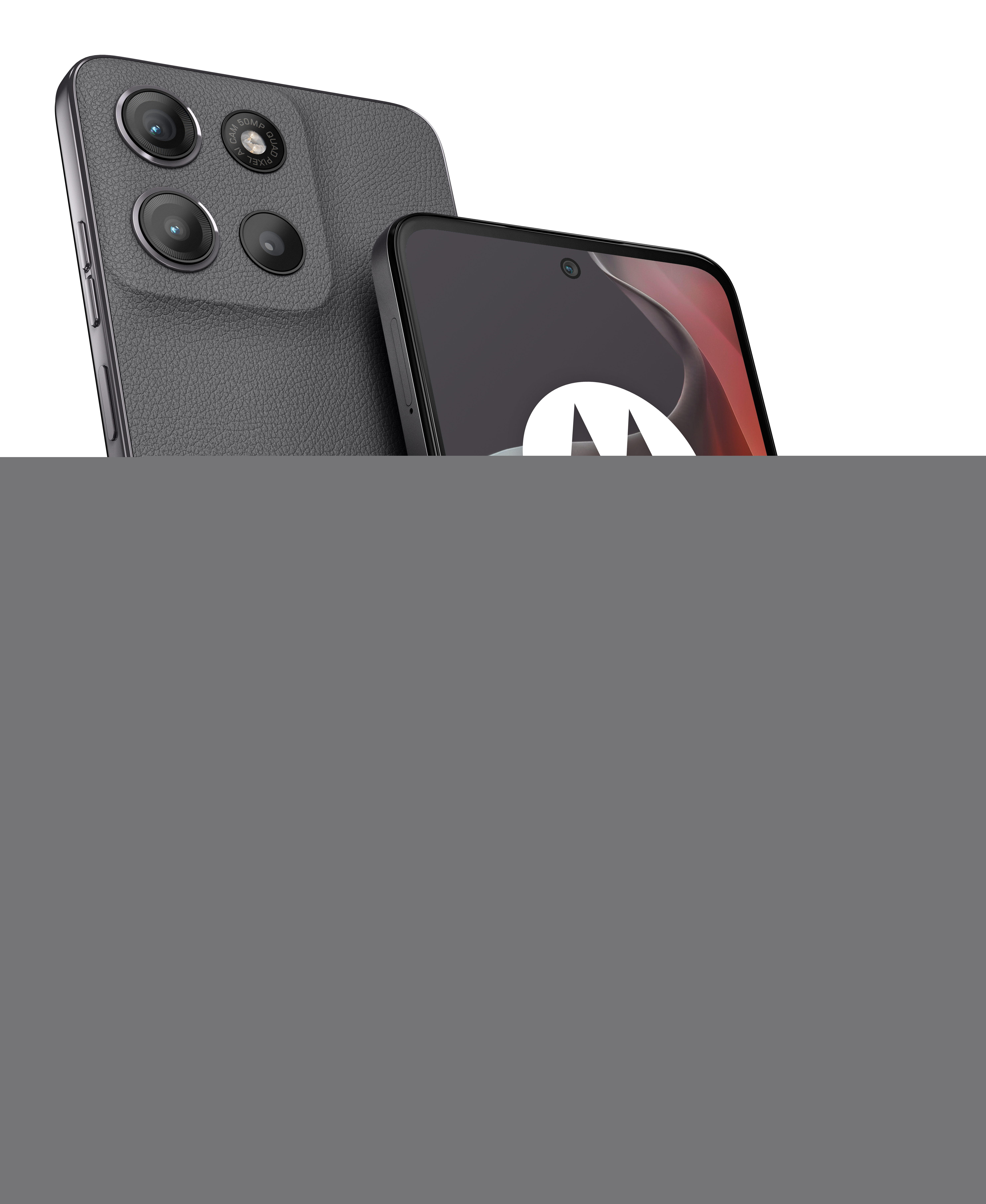 Motorola Solutions Motorola moto g15, 17,1 cm (6.72"), 4 GB, 128 GB, 50 MP, Android 15, Grau