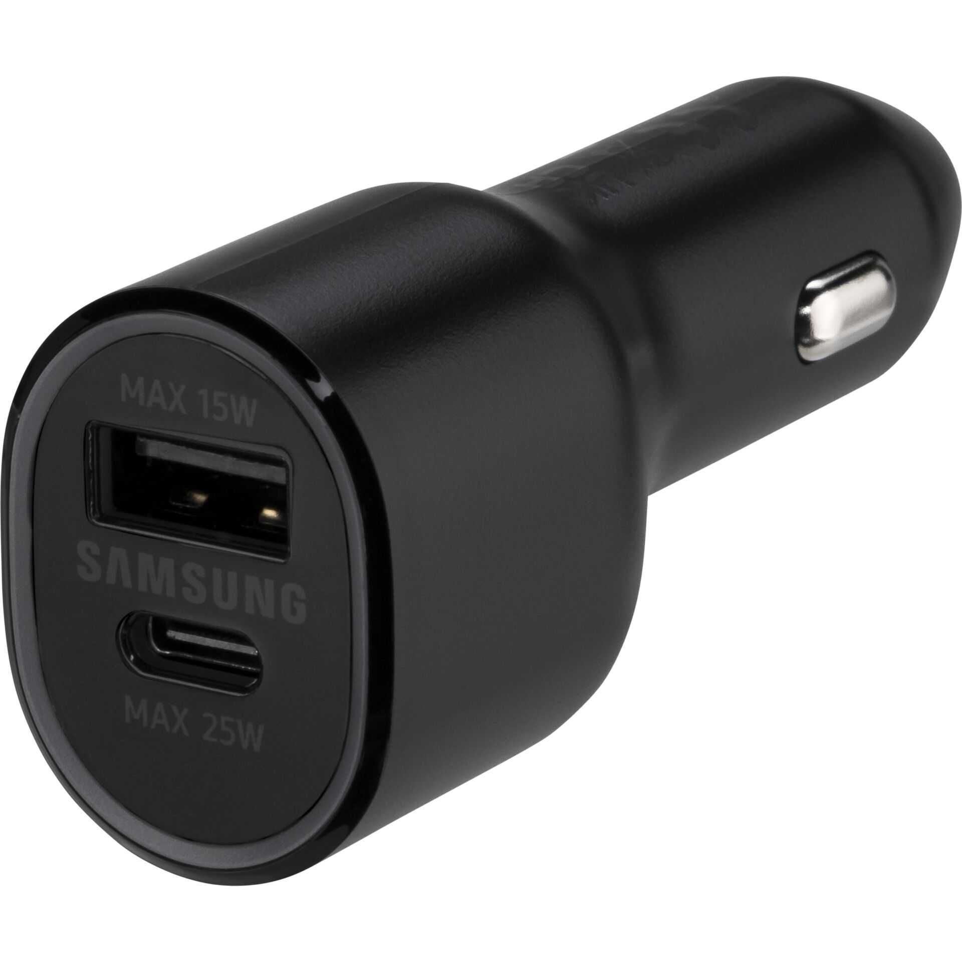 Samsung EP-L4020 - Auto-Netzteil - 40 Watt - FC - 2 Ausgabeanschlussstellen (USB, USB-C) - Schwarz