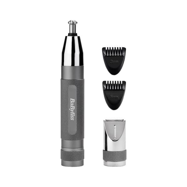 BaByliss E116E Super-X Metal Nasen-/Ohrhaarschneider + Augenbrauen-Trimmer