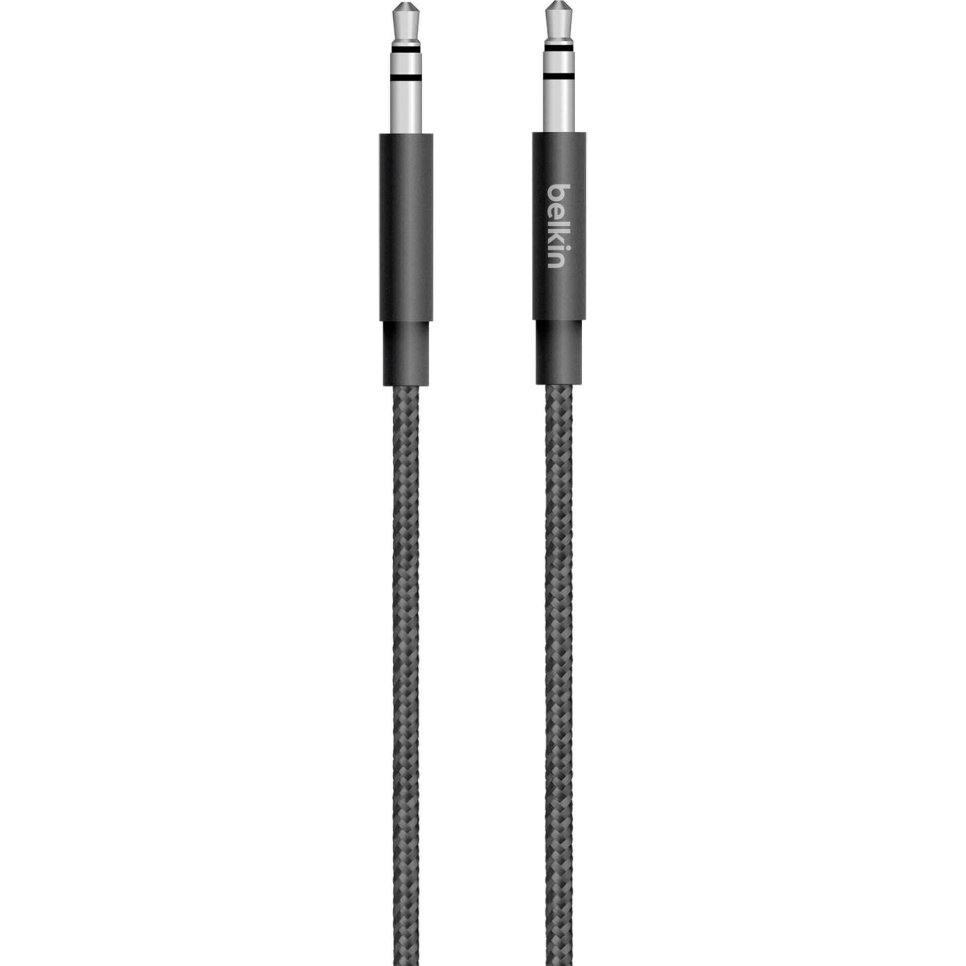 Belkin MIXIT Aux Cable - Audiokabel - Stereo Mini-Klinkenstecker (M) bis Stereo Mini-Klinkenstecker (M) - 1.22 m - Schwarz