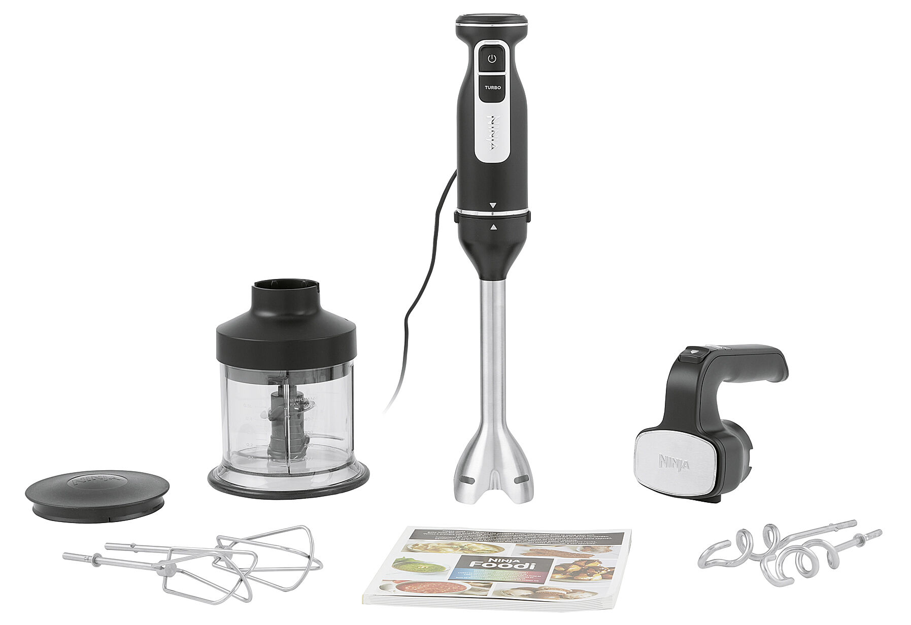 NINJA CI100EU Foodi 3-in-1 Hand- & Stabmixer Set