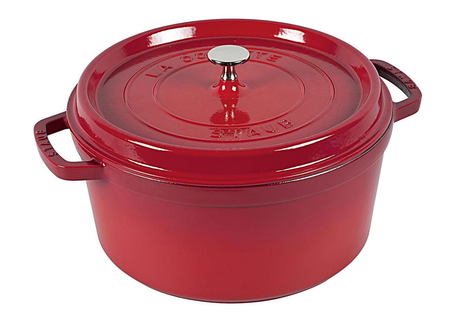 STAUB Bräter Cocotte 6,7 LiterØ28cm kirschrot