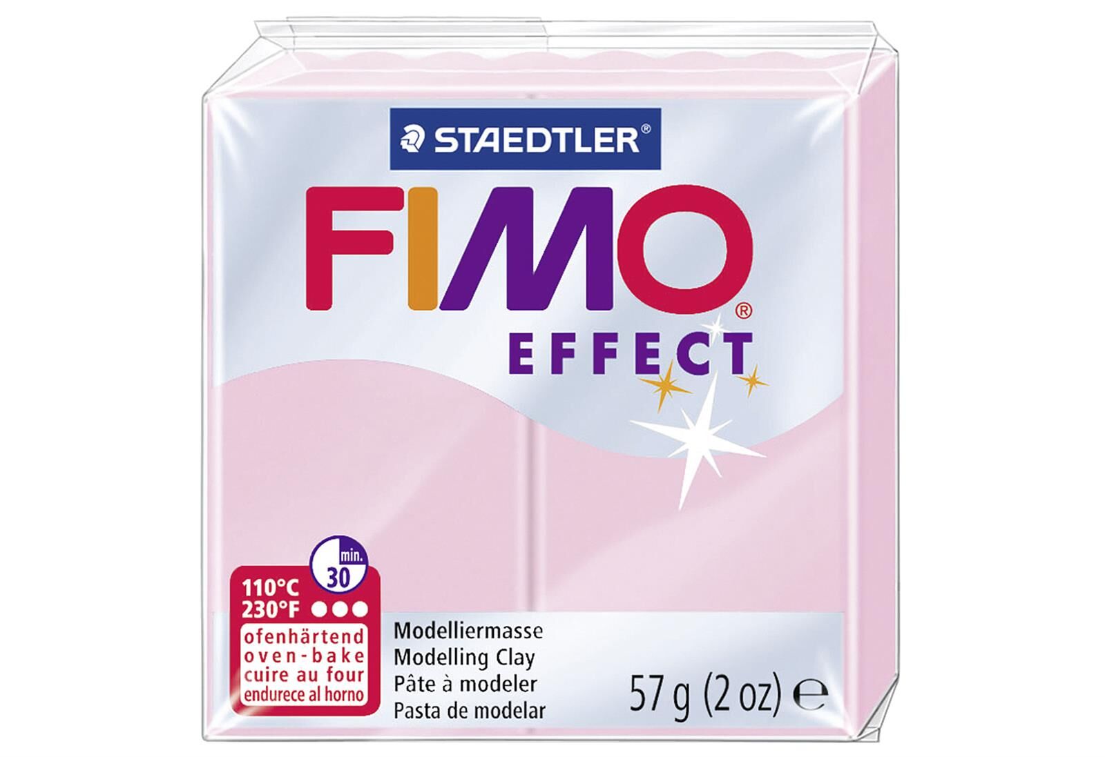 STAEDTLER Modelliermasse Fimo effect rosé