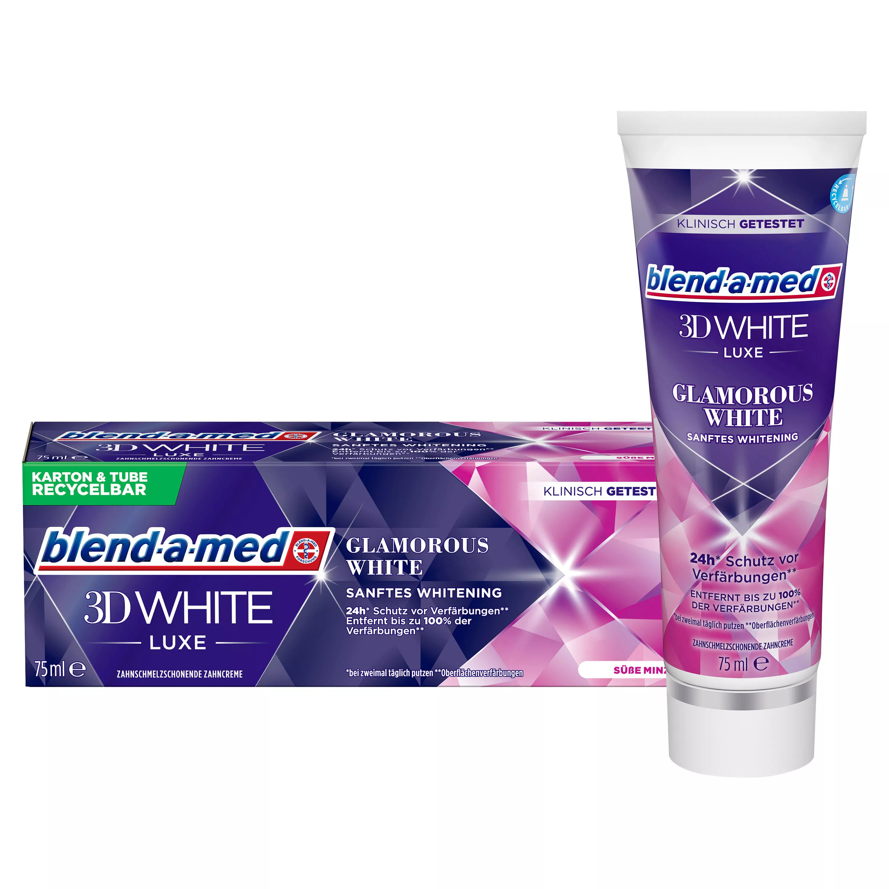Blend-a-med White Luxe Glamorous White Zahncreme 75 ml
