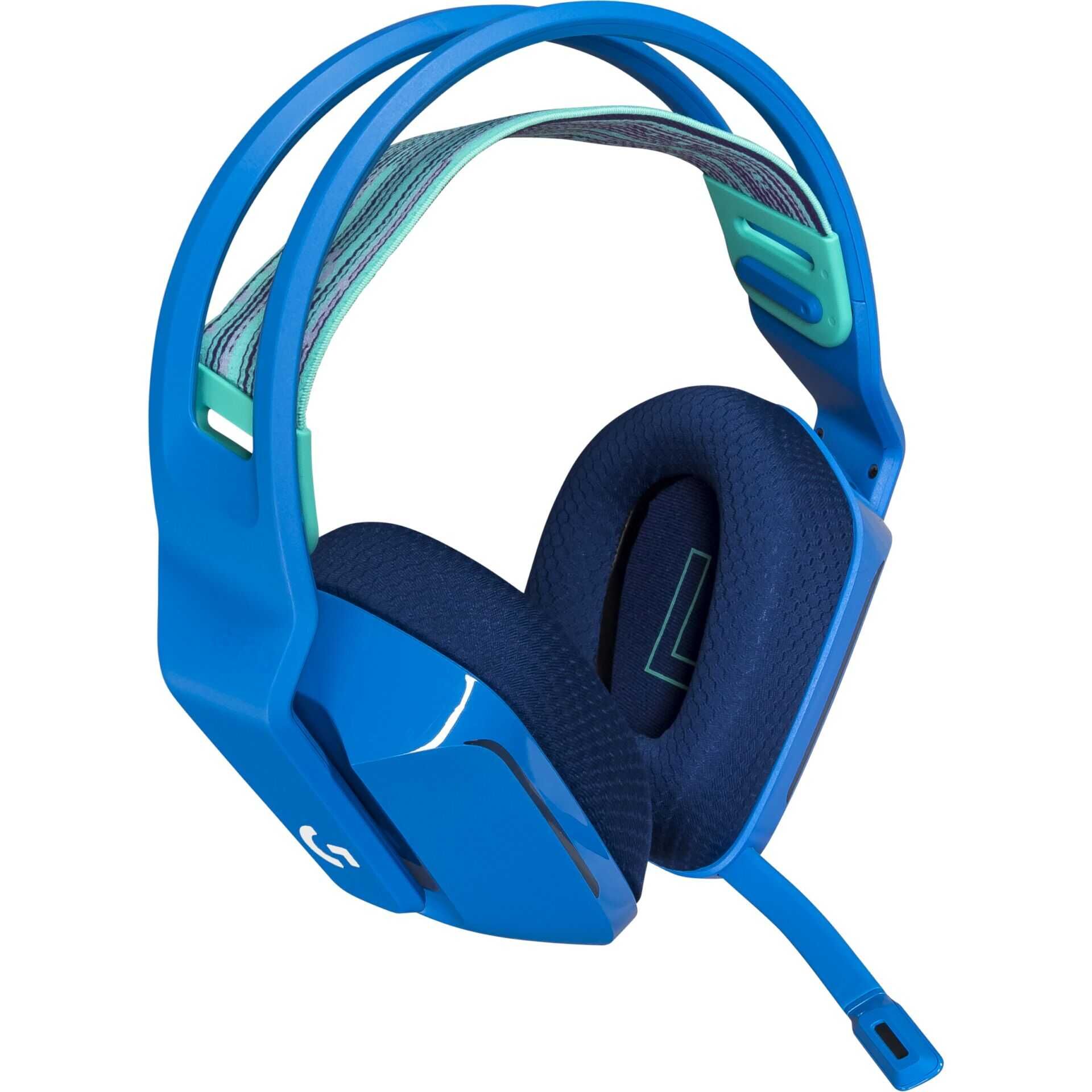 Logitech G G733 LIGHTSPEED Wireless RGB Gaming Headset - Headset - ohrumschließend - 2,4 GHz - kabellos - Blau