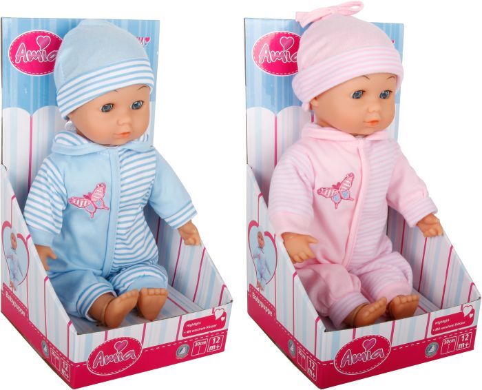 Amia Weichbaby ca. 30 cm, 2-fach sortiert 50004422
