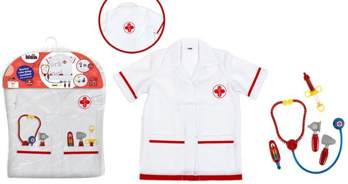 Theo Klein Arztkittel mit Zubehör 4341