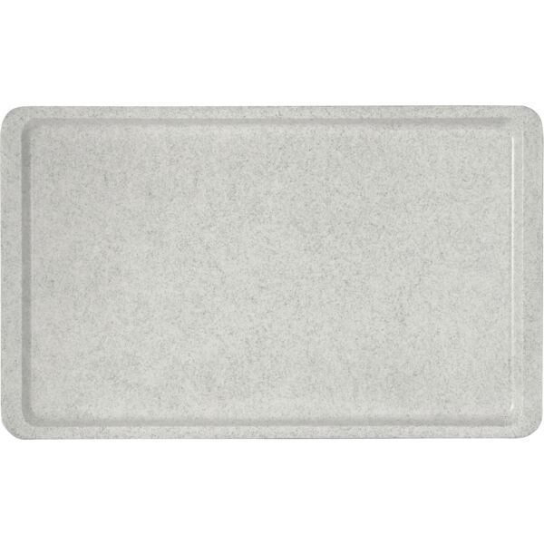 CAMBRO Tablett Fiberglas, Länge: 530 mm, Breite: 370 mm, granit, gesprenkelt
