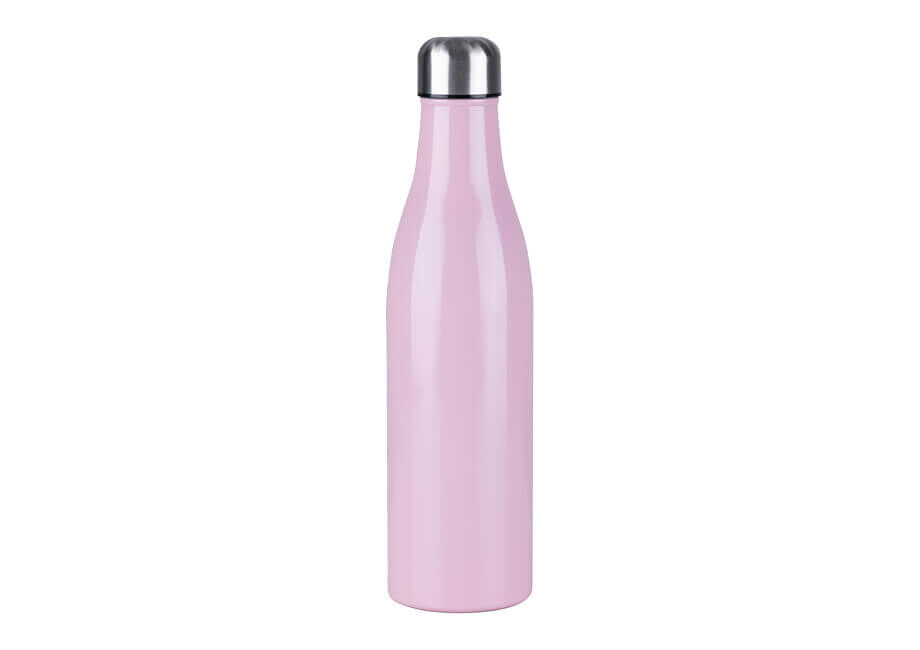 Kelomat Isolier Trinkflasche rosa Ø8cm 0,75 Liter