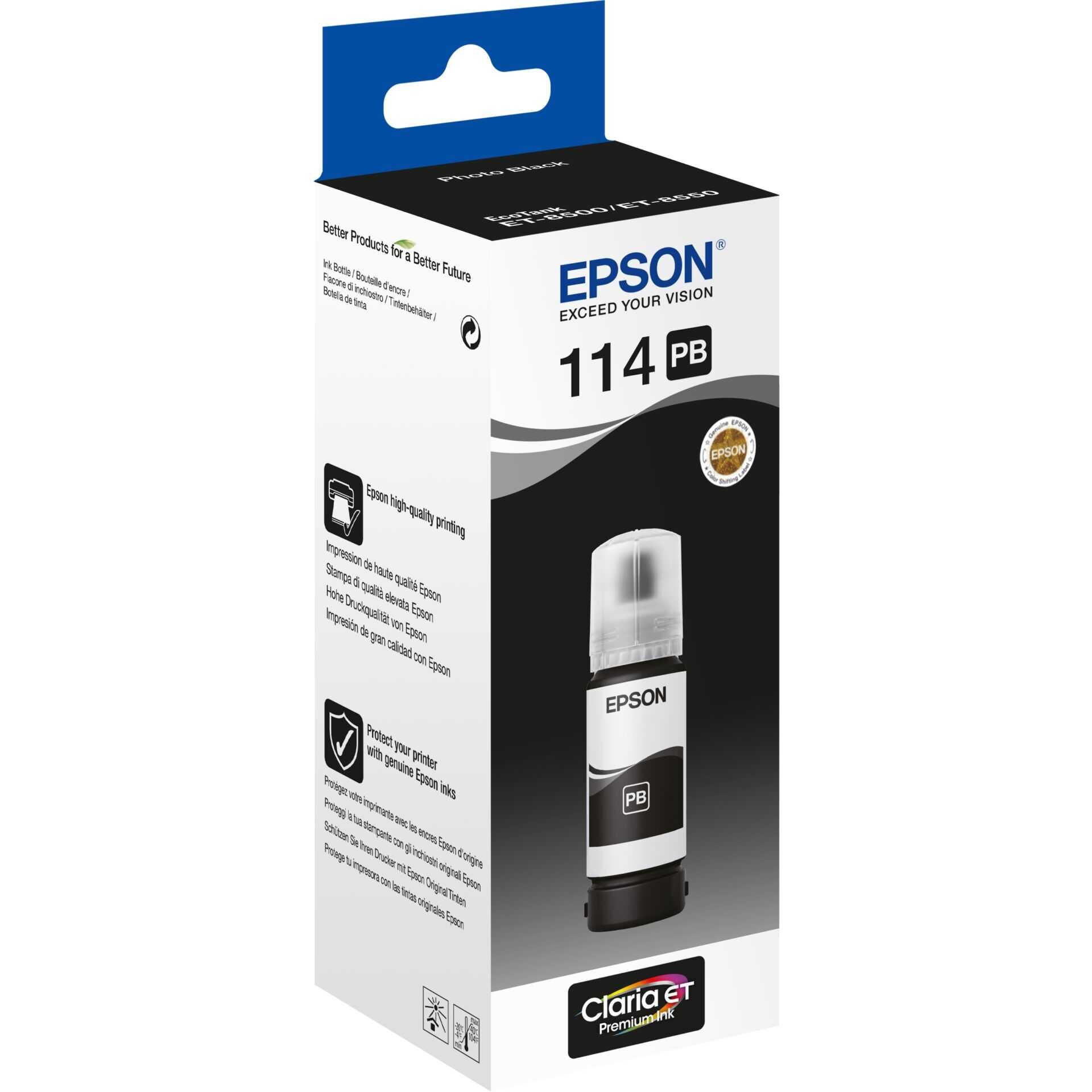 Epson - 70 ml - Schwarz - original - Nachfülltinte - für EcoTank ET-8500, ET-8550