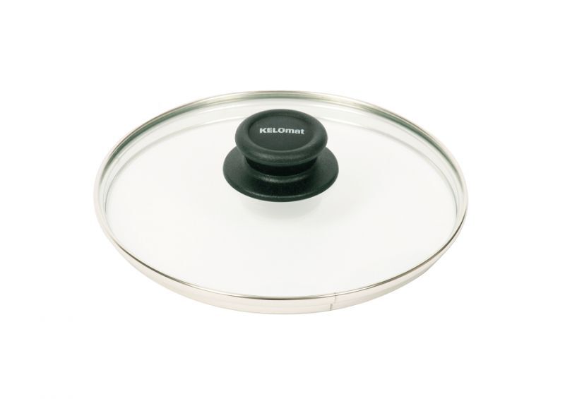 Riess Glasdeckel flach für Cortina und Reventon Pfannen Ø16cm