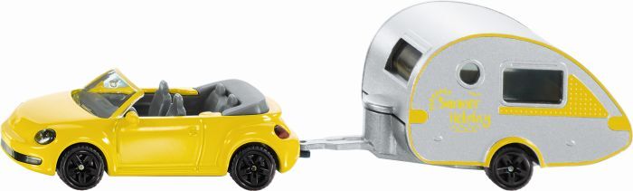 Sieper SIKU 1629 Super PKW mit Wohnanhänger, sortiert 1629