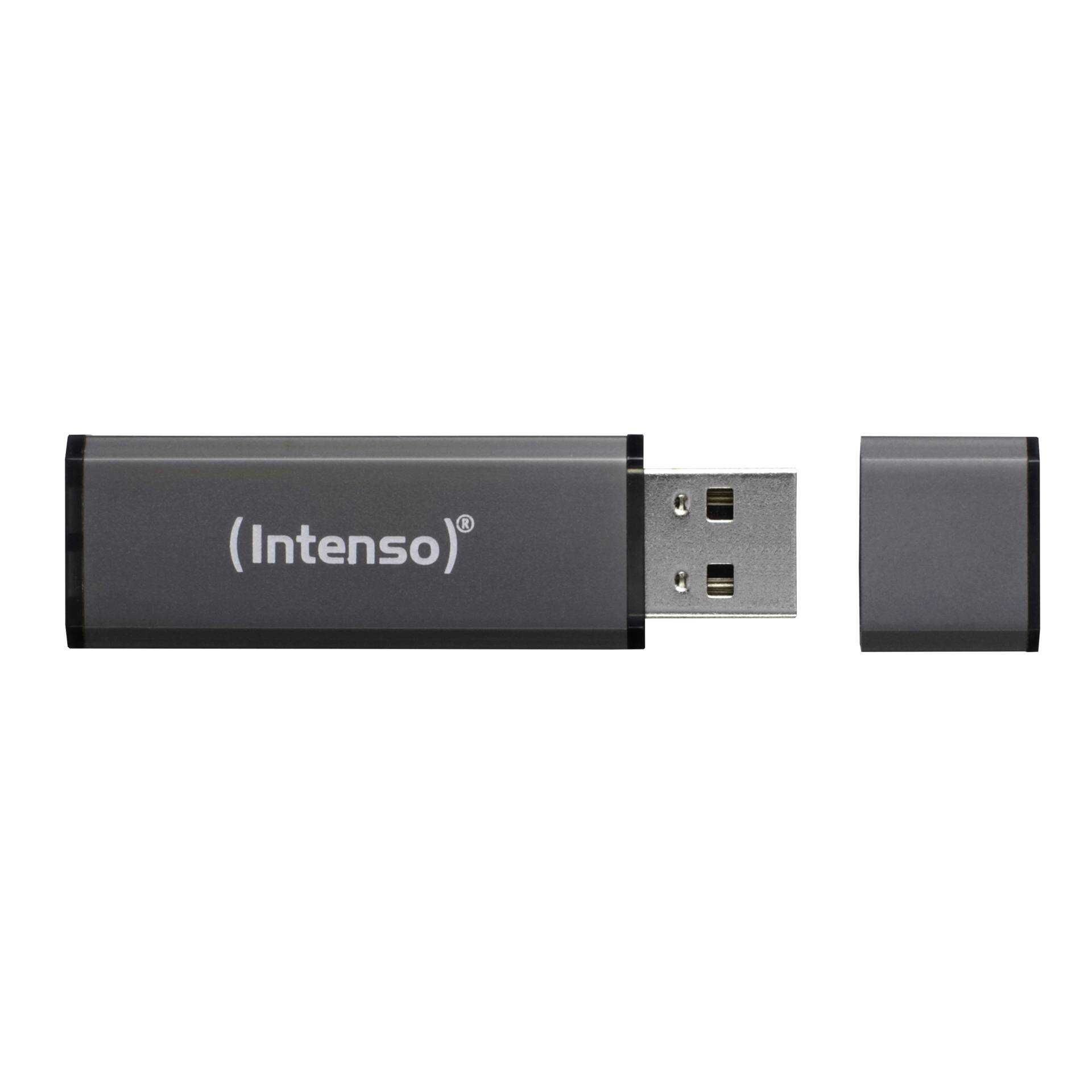 Intenso Alu Line - USB-Flash-Laufwerk - 32 GB - USB 2.0 - Anthrazit