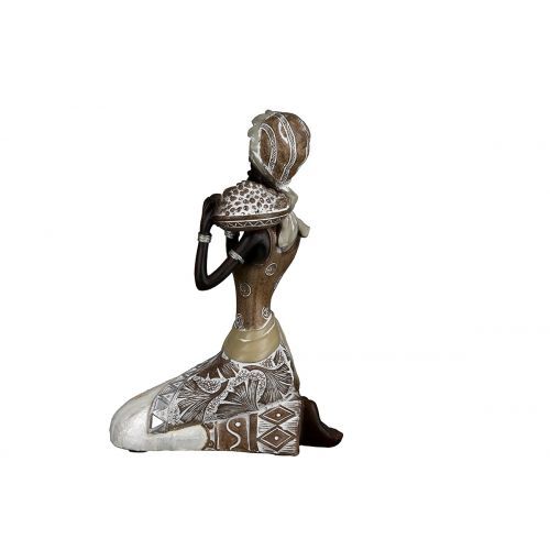 GILDE  Lady Nairobi sitzend 19 cm