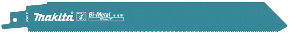 Makita Reciprosägeblatt für Metall 225 mm • 14 • Bi-Metall • 5 Stk.