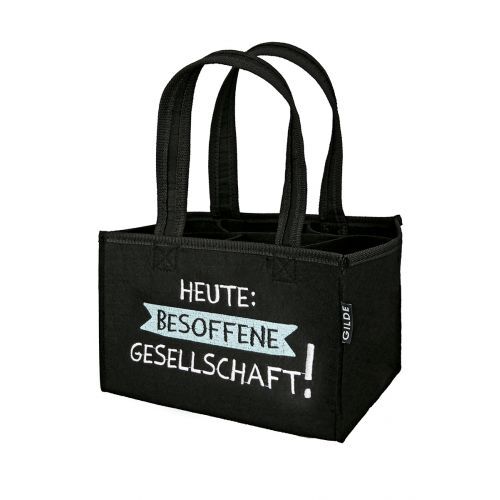 Gilde Filz Flaschentas. "Besoffene Gesellschaft