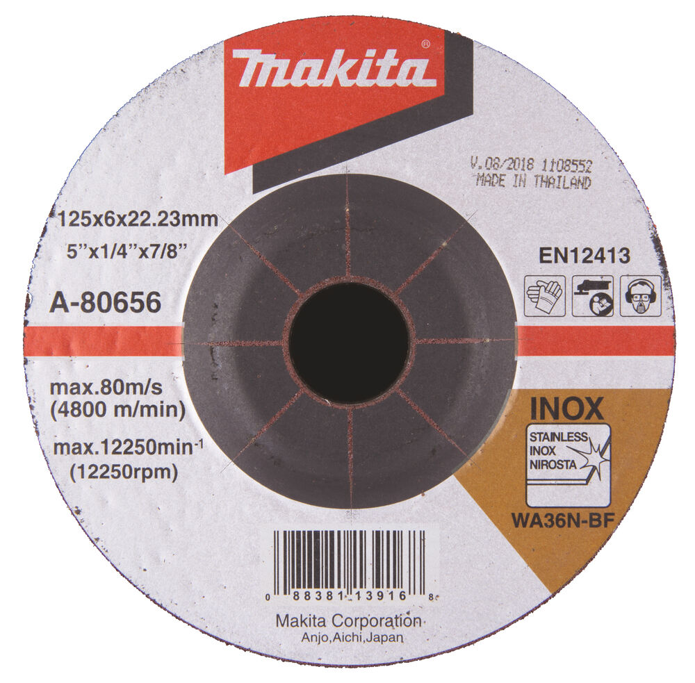 Makita Schruppscheibe 1 Stk. • 125 mm • 22,23 mm • 6,0 mm