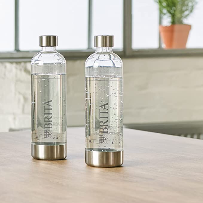 BRITA Wassersprudler-PET-Flasche 2er Pack