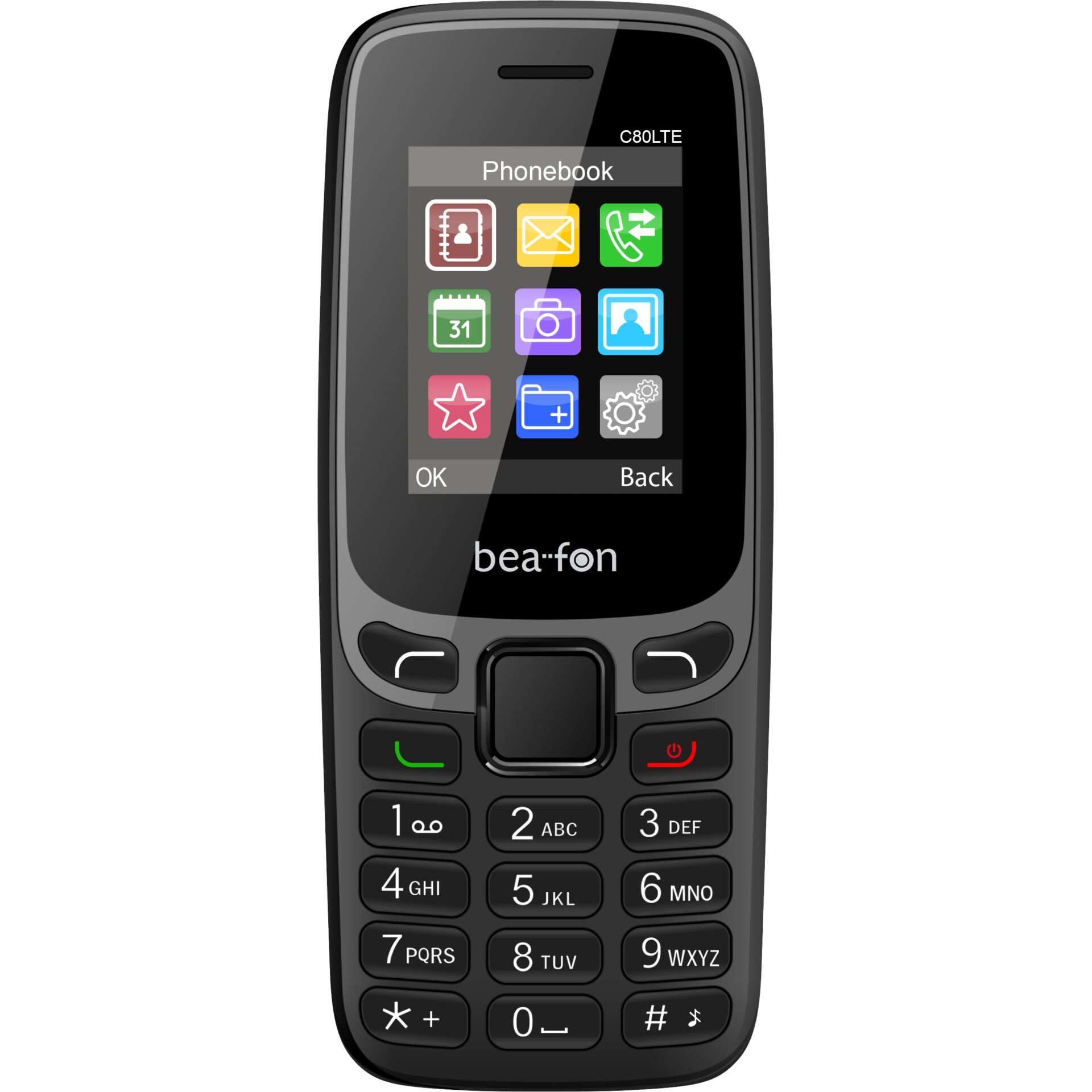 Bea-Fon C80 LTE schwarz