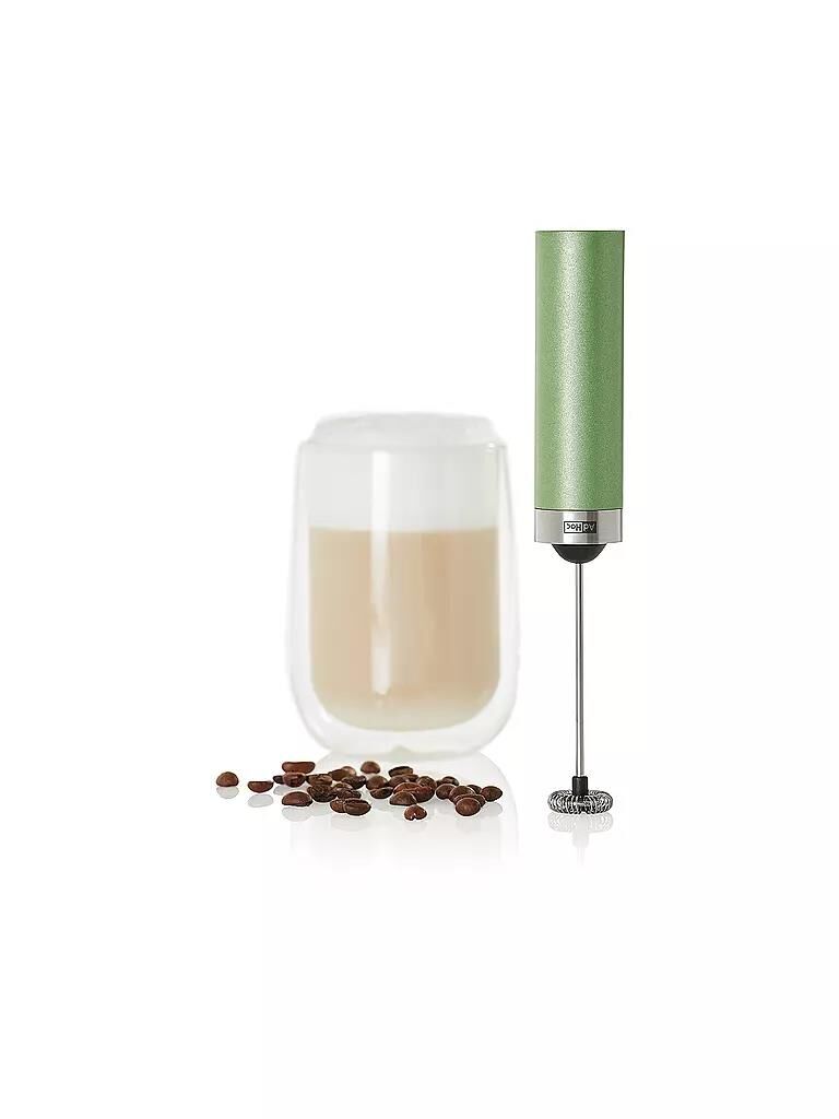 AdHoc Batteriebetriebener Milch und Saucenschäumer RAPID mit Ständer