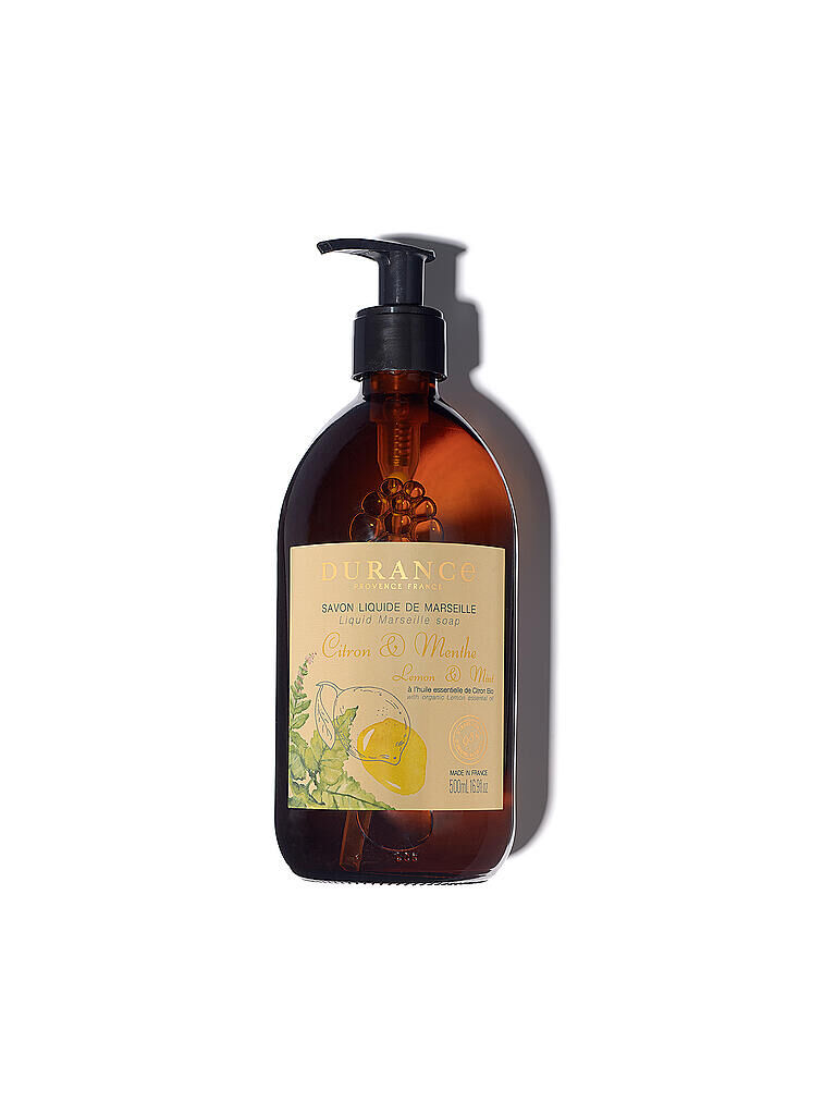 Durance Marseiller Flüssigseife Zitrone & Minze 500 mL