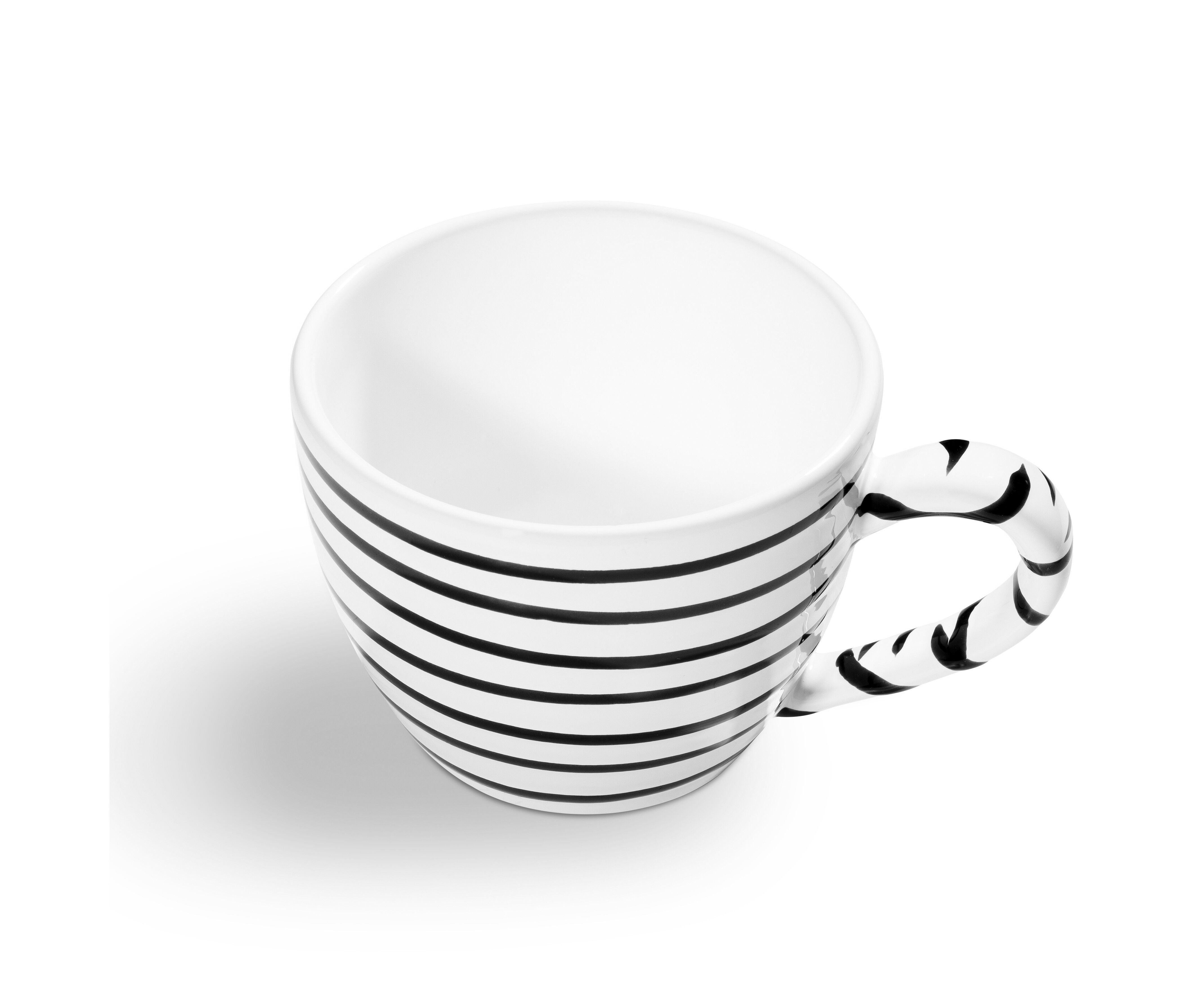 Gmundner Keramik Schwarzgeflammt, Teetasse Maxima (0,4 L)