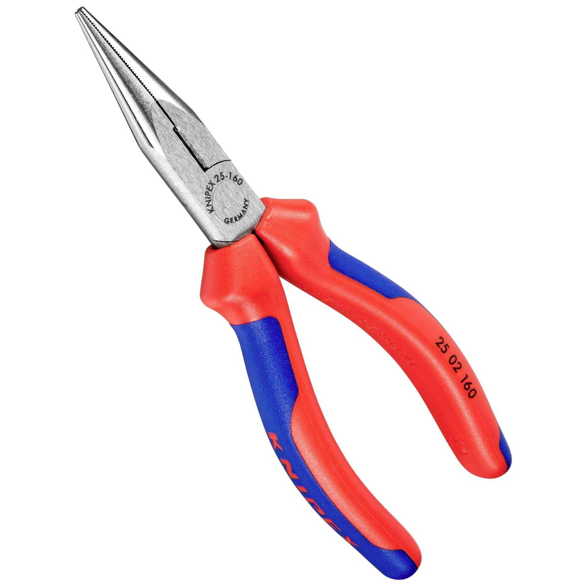 KNIPEX Flachrundzange mit Schneide