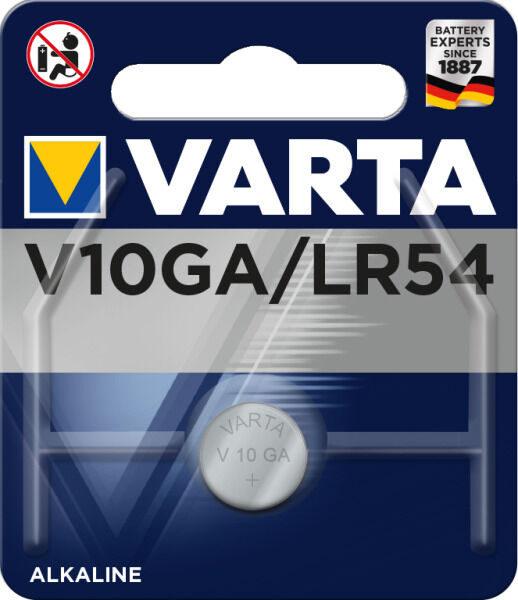 Varta V10GA Blister / Knopfzelle 1,5V