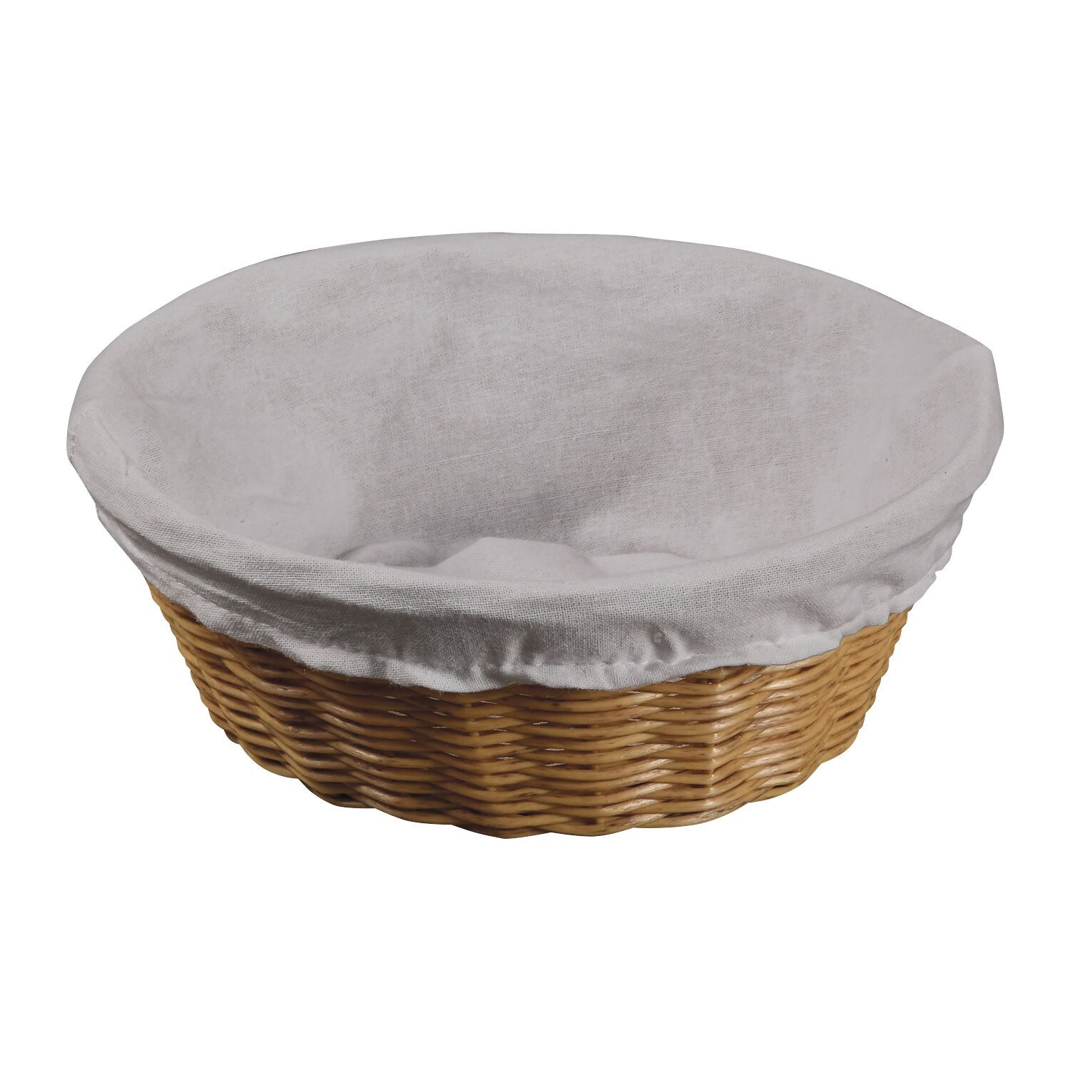 KESPER Brotkorb Kunststoff/Stoff, rund, ø: 250 mm