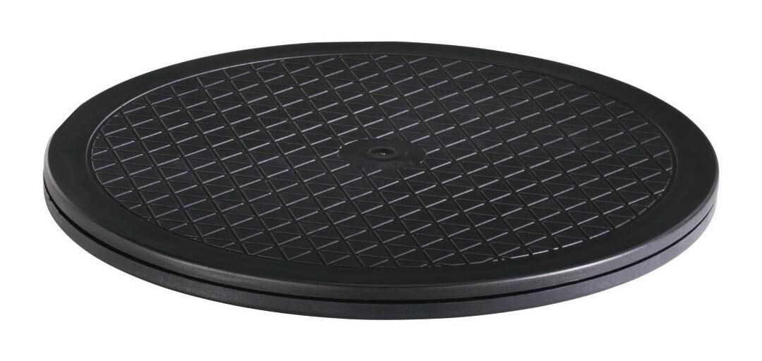 Hama Universal-Drehteller L, 32 cm, 360° drehbar geeignet für TV-Geräte bis 80 kg